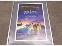 The Wraith Charlie Sheen 1986 40x27 Original Movie Poster