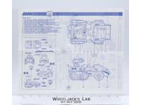 Tiger Cat CANADIAN 1988 ORIGINAL Instructions / Blueprints G.I. Joe Hasbro