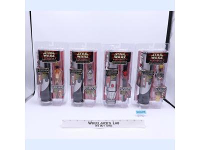 Lot of 4 Star Wars Episode 1 Lightsaber Collector Watches Hope Ind. NEW SEALED