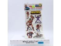 Super Puffy Stickers He-Man Masters of the Universe MOTU 1982 Gordy NEW SEALED