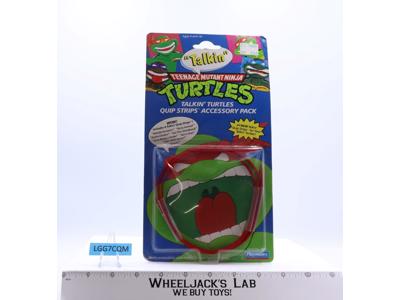Talkin Turtles Quip Strips Accessory Pack TMNT 1991 Playmates NEW SEALED