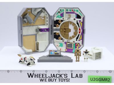 White Ranger Morpher Micro Mini Playset MMPR Morphin Power Rangers 1995 Complete