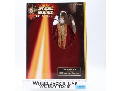 Queen Amidala Red Senate Gown Star Wars Episode 1 1998 Hasbro Action Figure NEW