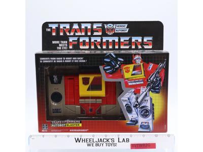 Blaster Transformers Walmart Exclusive 2020 Hasbro G1 Re-Issue Figure NEW SEALED