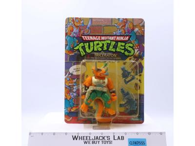 Triceraton Teenage Mutant Ninja Turtles TMNT 1990 Playmates NEW MOSC SEALED