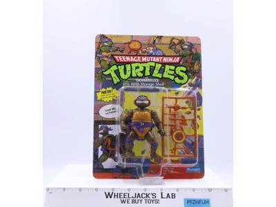 Donatello W/Storage Shell Teenage Mutant Ninja Turtles TMNT 1990 NEW MOSC SEALED