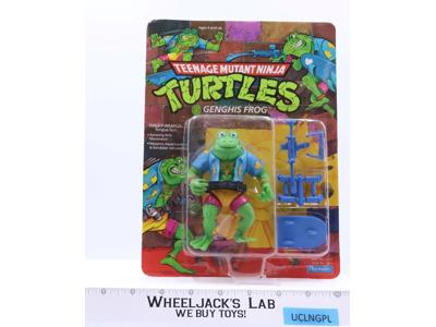 Genghis Frog Teenage Mutant Ninja Turtles TMNT 1989 Playmates NEW MOSC SEALED