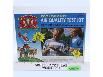 Air Quality Test Kit Captain Planet 1991 Tiger Toys NEW SEALED