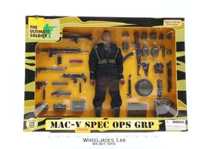 Mac-V Spec Ops Grp Ultimate Soldier 1998 21st Century Toys NEW MISB SEALED