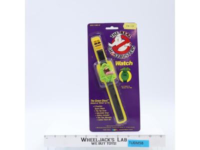 Slimer Green Ghost Wrist Watch The Real Ghostbusters 1986 Hope Ind. NEW SEALED