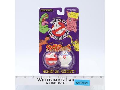 Logo Stay Puft Spitballs The Real Ghostbusters 1986 Entertech Vintage NEW SEALED