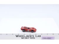 Ferrari 312P Enamel Red Hot Wheels 1969 Mattel Redline Flowers Decals Vintage RL