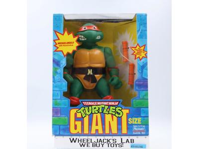 Giant Michelangelo Teenage Mutant Ninja Turtles 1989 Playmates NEW SEALED