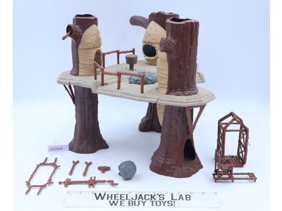 Endor Ewok Village Star Wars ROTJ 1983 Kenner Vintage Action Figure Playset