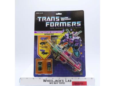 Spinister G1 Transformers Targetmaster 1988 Hasbro Action Figure NEW MOSC SEALED