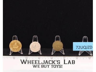 Set of 3 Atari Arcade Game Tokens Coins Vintage