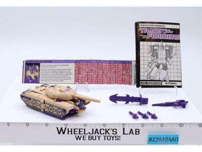 Blitzwing 100% Complete Vintage 1985 G1 Transformers Hasbro Action Figure