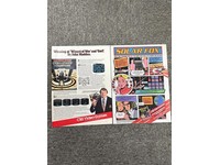 CBS Video Games LOT of 2, 1983 Atari Video Games Print Ads Star Wars