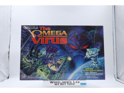 The Omega Virus 1992 Milton Bradley Electronic Board Game NEW SEALED