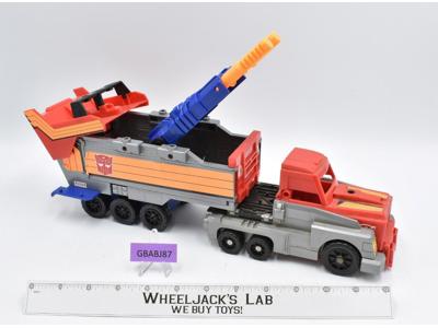 Action Master Optimus Prime CAB & TRAILER 1990 G1 Transformers Action Figure