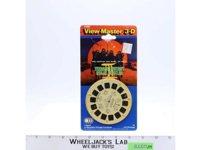 View Master 3-D Reels Pictures TMNT 1993 Tyco MOSC Vintage
