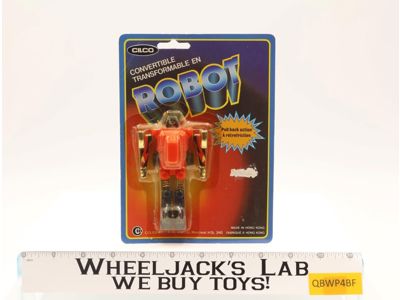 Convertible Transformable En Robot Cilco KO Bootleg NEW SEALED