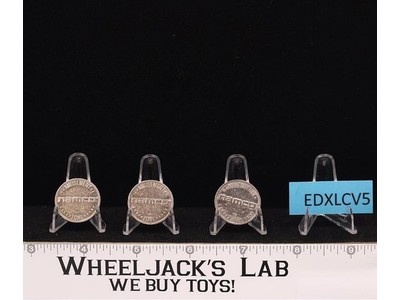 Set of 3 Namco Arcade Game Tokens Coins Vintage