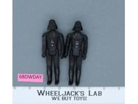 Lot of 2 Sith Lords Darth Vader Star Wars 1977 Kenner Vintage Action Figure
