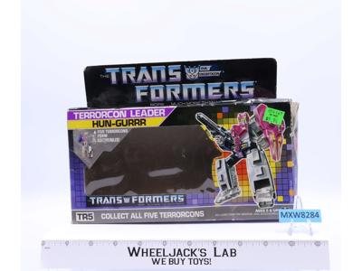 Hun-Gurrr EMPTY BOX 1987 Vintage Hasbro G1 Transformers Action Figure