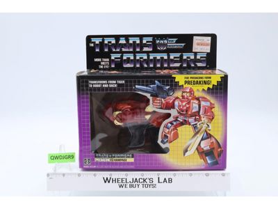 Rampage w/ Box & Insert 100% Complete 1986 Vintage G1 Transformers Figure