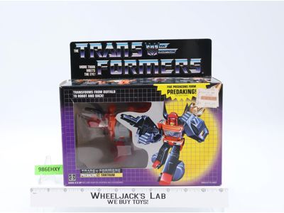 Tantrum W/Box & Insert 100% Complete 1986 Vintage Hasbro G1 Transformers Figure