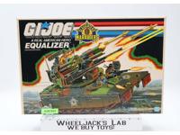 Equalizer 100% Complete GI Joe 1989 Hasbro Action Figure Vehicle NEW MIB