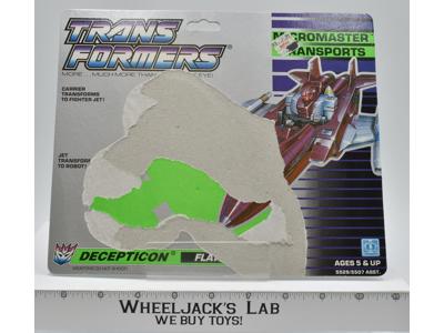 Flattop Cardback 1988 Vintage Hasbro G1 Transformers Action Figure
