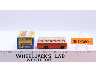 Mercedes Coach 68 W Original Box Lesney Matchbox 1960's England