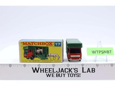 Horse Box 17 Lesney Matchbox Series 1960's Made In England