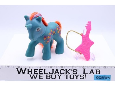 Tuneful Unicorn Rockin Beat Pony G1 My Little Pony MLP 1990 Hasbro Vintage