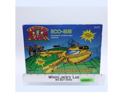 Eco-Sub Captain Planet 1991 Tiger Toys Action Figure Vehicle NEW SEALED