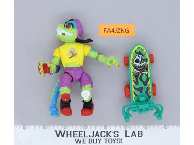 Mondo Gecko 100% Complete Teenage Mutant Ninja Turtle TMNT Playmates 1990