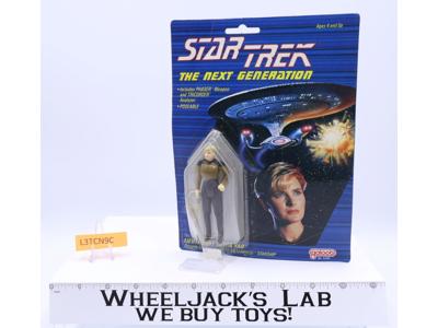 Lieutenant Tasha Yar Star Trek The Next Generation 1988 Galoob Figure NEW MOSC