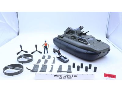 Killer W.H.A.L.E. Hovercraft W/Cutter 100% Complete GI Joe 1984 Hasbro Vehicle