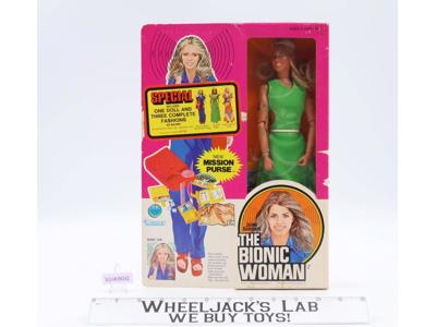 Bionic Woman Jamie Sommers 13" Six Million Dollar Man 1974 Kenner NEW SEALED