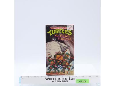 The Shredder is Splintered Teenage Mutant Ninja Turtles 1987 VHS Tape NEW SEALED