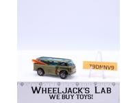 Volkswagen Beach Bomb Olive Green 1969 Redline Hot Wheels Mattel w/ Surfboards
