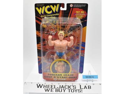 Forearm Smash Ric Flair WCW 1998 The Original Toymakers MOSC Wrestling Figure