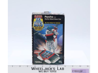 Psycho Show Car 100% Complete W/Box 1983 Super Gobots Go-Bots Bandai Tonka