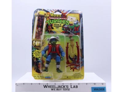 Samurai Leo Movie III Teenage Mutant Ninja Turtles TMNT 1992 Playmates MOSC NEW