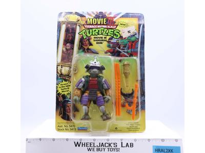 Samurai Don Movie III Teenage Mutant Ninja Turtles TMNT 1992 Playmates NEW MOSC