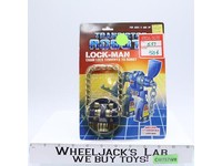 Blue Lock-Man Transistors Robots 1985 Four Star Vintage Action Figure NEW SEALED
