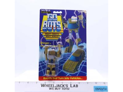 Stinger Enemy Robot Sports Car Gobots 1985 Tonka Action Figure NEW MOSC SEALED