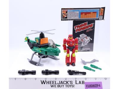 Action Masters Over-Run 100% Complete 1990 Hasbro Vintage G1 Transformers Figure